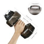 2.2L Eco-Friendly Dumbbell Water Bottle