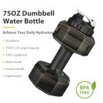 2.2L Eco-Friendly Dumbbell Water Bottle