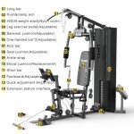 160LB Multifunctional Full Body Home Gym Equipment