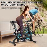 WENOKER Indoor Exercise Bike with Digital Display