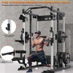 AOTORJAY Smith Machine for Home Gym Workouts