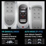 Under-Desk Elliptical Trainer for Seniors, 12 Speeds