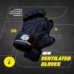Ventilated Weight Lifting Gloves with Wrist Wraps