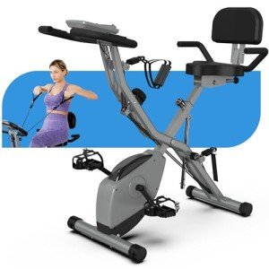Foldable Indoor Exercise Bike for Seniors