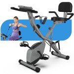 Foldable Indoor Exercise Bike for Seniors