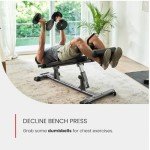 Adjustable Sit-Up Bench for Core Workouts