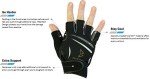Men's Half Finger Fitness Gloves - Beastmode