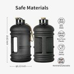 TOOFEEL 2 Liter BPA-Free Fitness Water Bottle