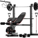 HARISON 6-in-1 Weight Bench for Home Gym