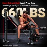 HARISON 6-in-1 Weight Bench for Home Gym