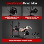 HARISON 6-in-1 Weight Bench for Home Gym