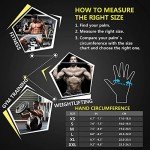 Weightlifting Gloves with Wrist Support for Fitness