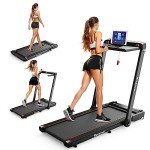 3-in-1 Compact Incline Treadmill for Home Use