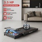 3-in-1 Compact Incline Treadmill for Home Use