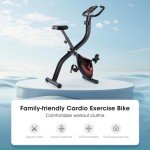 3-in-1 Foldable Exercise Bike with Adjustable Resistance