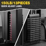 Syedee Multifunctional Home Gym with 150LB Weight Stack