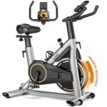 Magnetic Resistance Indoor Exercise Bike with Monitor