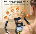 Magnetic Resistance Indoor Exercise Bike with Monitor