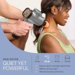 Sonic Handheld Deep Tissue Massage Gun - 8 Heads