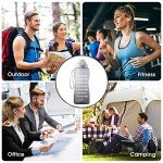 64oz Motivational Water Bottle with Straw & Handle