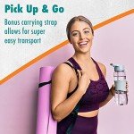 Maximo Non-Slip Yoga Mat with Carry Strap
