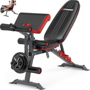 Adjustable Weight Bench Press for Home Gym