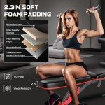 Adjustable Weight Bench Press for Home Gym