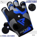 RDX Anti-Slip Weight Lifting Workout Gloves
