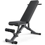 Adjustable Folding Weight Bench for Home Gym