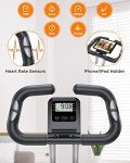 YOSUDA 2-in-1 Folding Exercise Bike for Home Gym