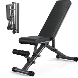 Adjustable Weight Bench for Home Workouts