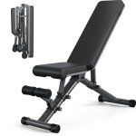 Adjustable Weight Bench for Home Workouts