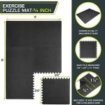 Thick Interlocking Exercise Mat – 24 Sq Ft