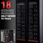 Mikolo Full Body Home Gym with 150LBS Weight Stack