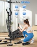 Niceday Magnetic Elliptical Trainer for Home Workouts