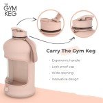Gym Keg 74 oz Insulated Sport Water Bottle