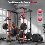 Multi-Function Power Rack with Cable Crossover
