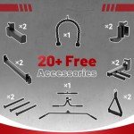 Multi-Function Power Rack with Cable Crossover