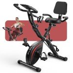 Pleny 5-in-1 Folding Exercise Bike for Home Gym