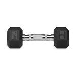 SPRI 8-Pound Rubber Dumbbells – Set of 2