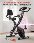 Pleny 5-in-1 Folding Exercise Bike for Home Gym