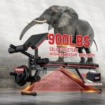 Adjustable Weight Bench with Leg Curl & Extension
