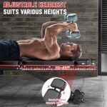 Adjustable Weight Bench with Leg Curl & Extension
