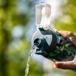 30oz Durable Time Marker Water Bottle for Workouts