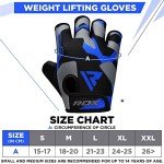 RDX Half Finger Weight Lifting Gloves