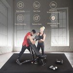 Extra Large Non-Slip Exercise Mat for Home Gym