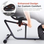 Sunny Health Recumbent Smart Bike with Bluetooth App