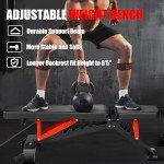 Heavy Duty Adjustable Weight Bench for Home Gym