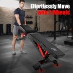 Heavy Duty Adjustable Weight Bench for Home Gym
