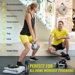 ActiveGear Large Rubber Exercise Mat - 6 x 4 ft